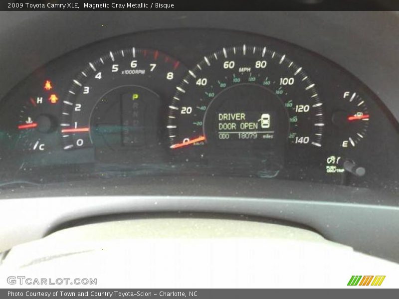 Magnetic Gray Metallic / Bisque 2009 Toyota Camry XLE