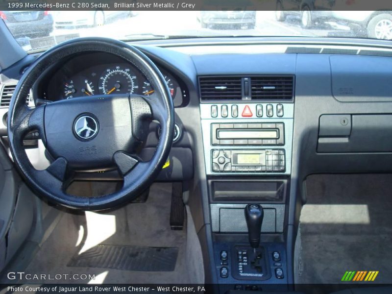 Brilliant Silver Metallic / Grey 1999 Mercedes-Benz C 280 Sedan
