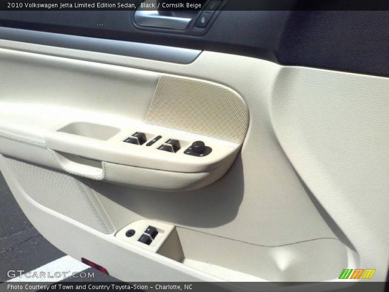 Black / Cornsilk Beige 2010 Volkswagen Jetta Limited Edition Sedan