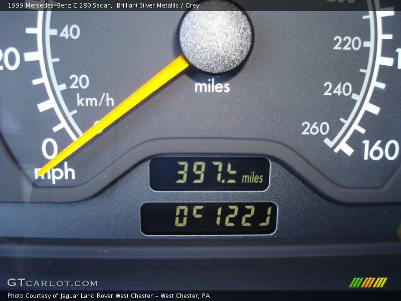 Brilliant Silver Metallic / Grey 1999 Mercedes-Benz C 280 Sedan