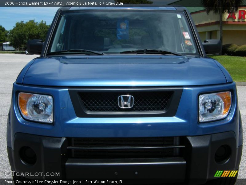 Atomic Blue Metallic / Gray/Blue 2006 Honda Element EX-P AWD
