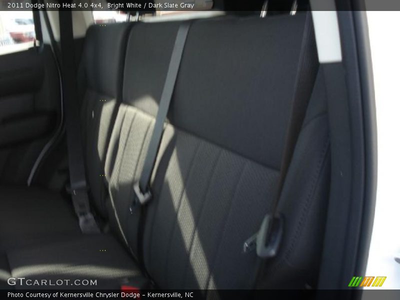 Bright White / Dark Slate Gray 2011 Dodge Nitro Heat 4.0 4x4