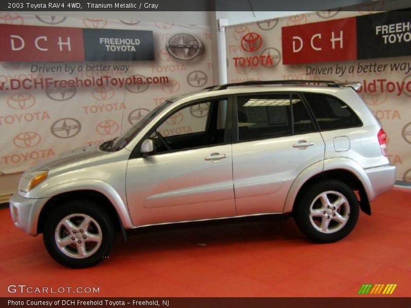 Titanium Metallic / Gray 2003 Toyota RAV4 4WD