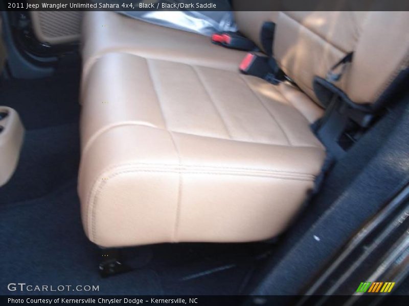 Black / Black/Dark Saddle 2011 Jeep Wrangler Unlimited Sahara 4x4