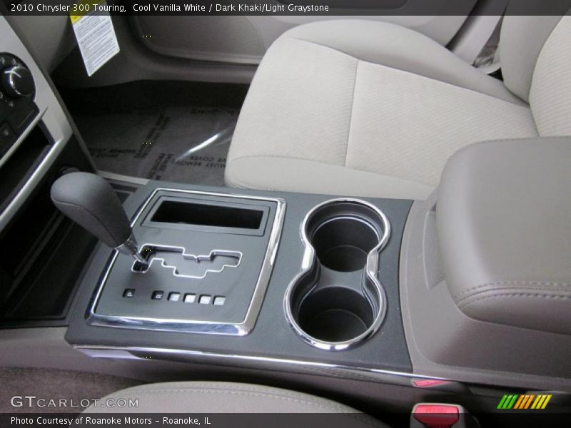 Cool Vanilla White / Dark Khaki/Light Graystone 2010 Chrysler 300 Touring