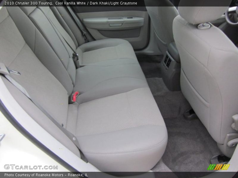 Cool Vanilla White / Dark Khaki/Light Graystone 2010 Chrysler 300 Touring