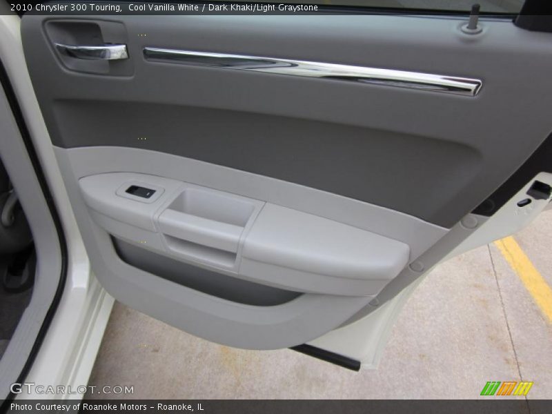 Cool Vanilla White / Dark Khaki/Light Graystone 2010 Chrysler 300 Touring