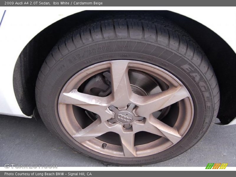Ibis White / Cardamom Beige 2009 Audi A4 2.0T Sedan