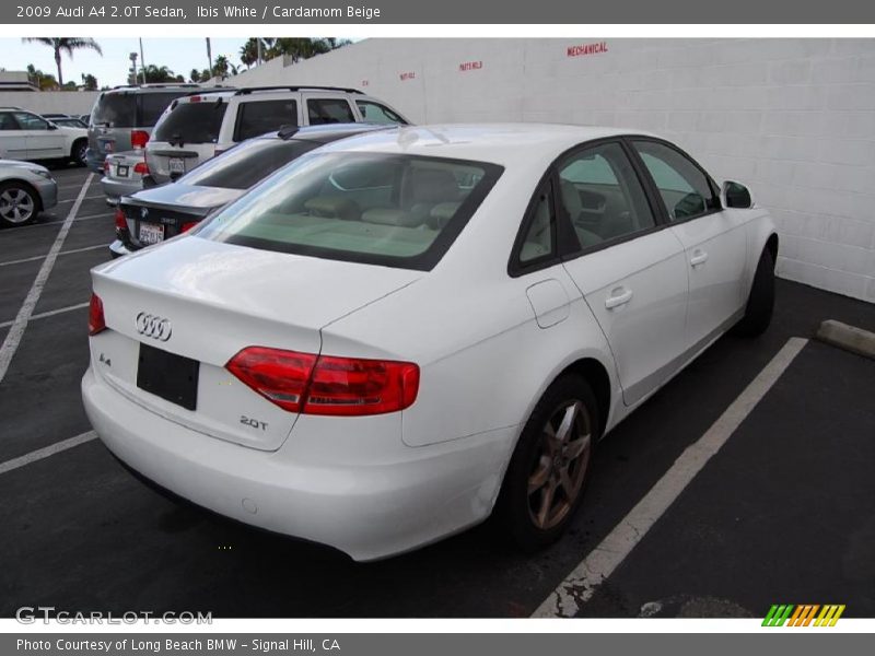 Ibis White / Cardamom Beige 2009 Audi A4 2.0T Sedan