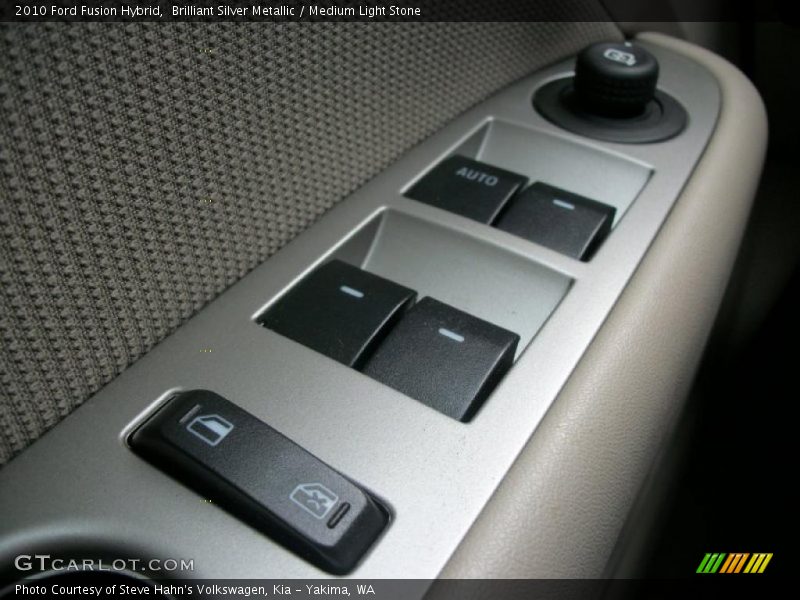 Brilliant Silver Metallic / Medium Light Stone 2010 Ford Fusion Hybrid