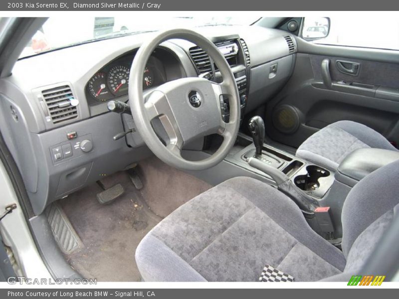 Gray Interior - 2003 Sorento EX 