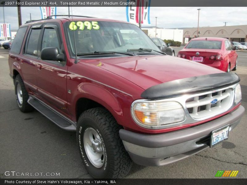 Toreador Red Metallic / Medium Graphite 1997 Ford Explorer XLT 4x4