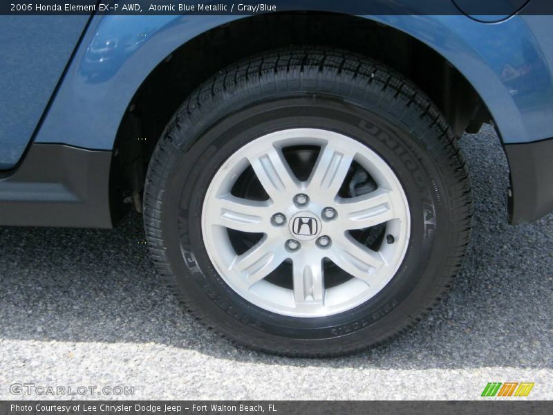 Atomic Blue Metallic / Gray/Blue 2006 Honda Element EX-P AWD