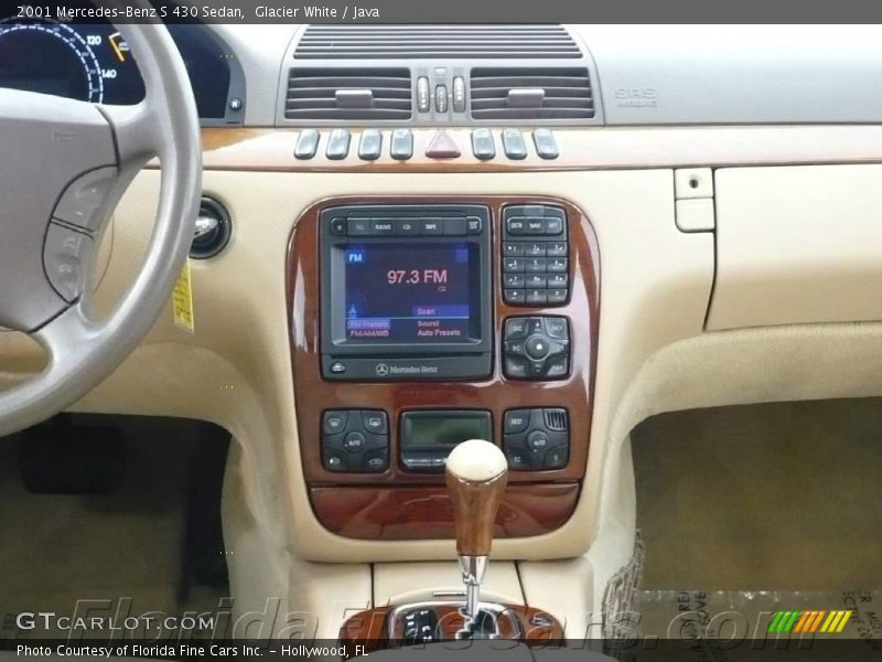 Glacier White / Java 2001 Mercedes-Benz S 430 Sedan