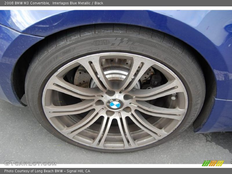 Interlagos Blue Metallic / Black 2008 BMW M3 Convertible