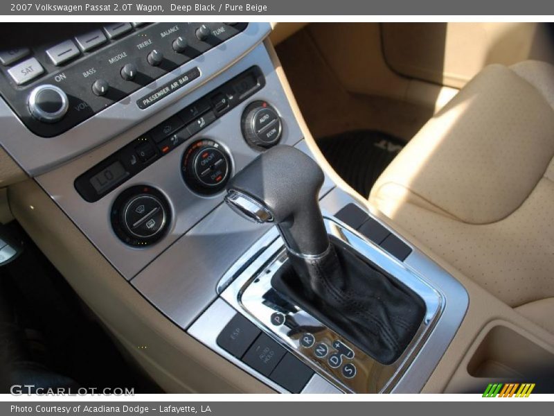 Deep Black / Pure Beige 2007 Volkswagen Passat 2.0T Wagon