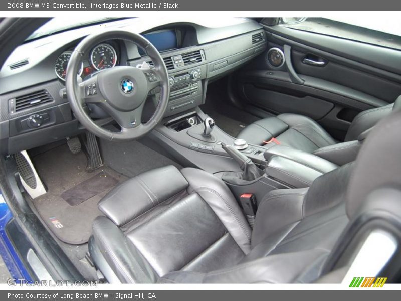 Interlagos Blue Metallic / Black 2008 BMW M3 Convertible