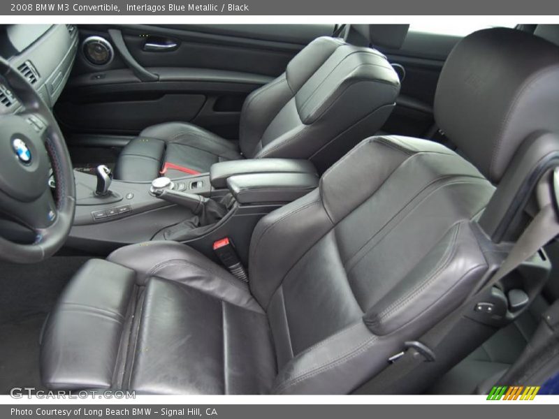 Interlagos Blue Metallic / Black 2008 BMW M3 Convertible