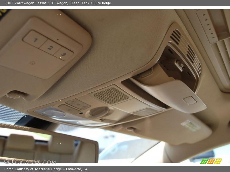 Deep Black / Pure Beige 2007 Volkswagen Passat 2.0T Wagon