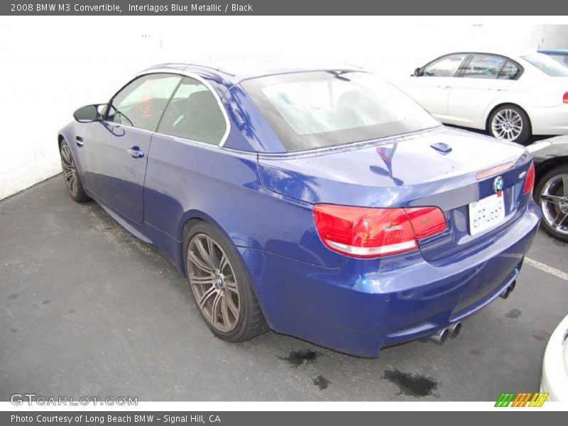Interlagos Blue Metallic / Black 2008 BMW M3 Convertible