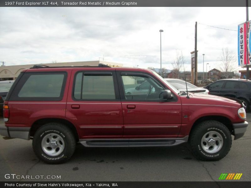 Toreador Red Metallic / Medium Graphite 1997 Ford Explorer XLT 4x4