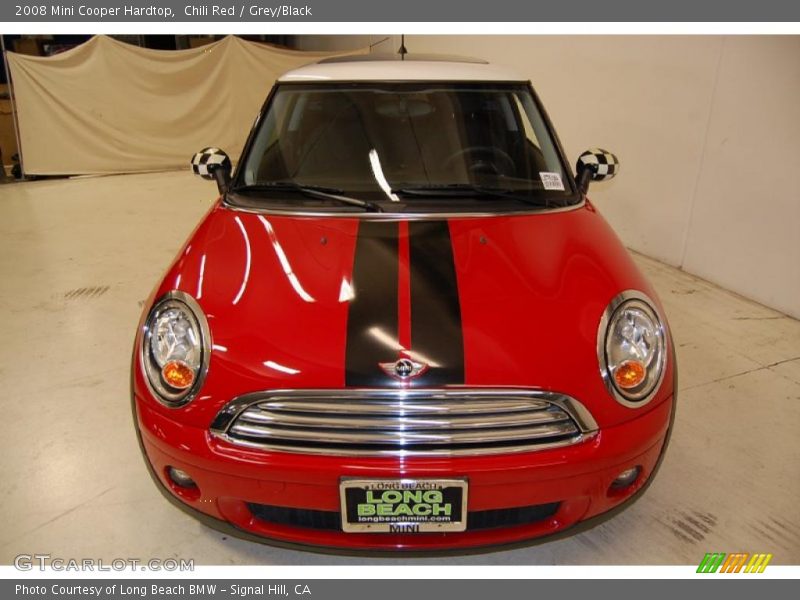 Chili Red / Grey/Black 2008 Mini Cooper Hardtop