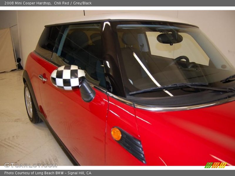 Chili Red / Grey/Black 2008 Mini Cooper Hardtop