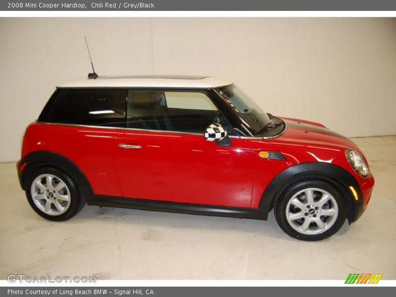 Chili Red / Grey/Black 2008 Mini Cooper Hardtop