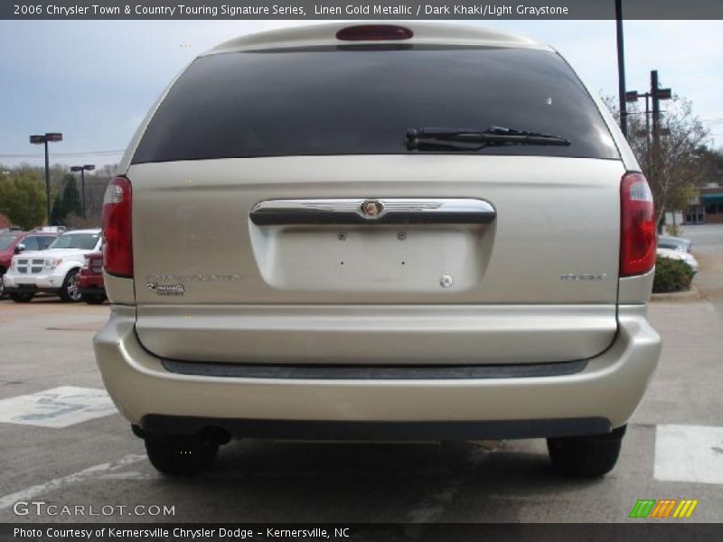 Linen Gold Metallic / Dark Khaki/Light Graystone 2006 Chrysler Town & Country Touring Signature Series