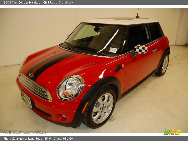 Chili Red / Grey/Black 2008 Mini Cooper Hardtop