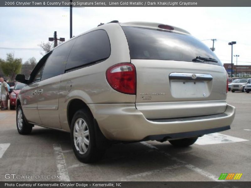 Linen Gold Metallic / Dark Khaki/Light Graystone 2006 Chrysler Town & Country Touring Signature Series