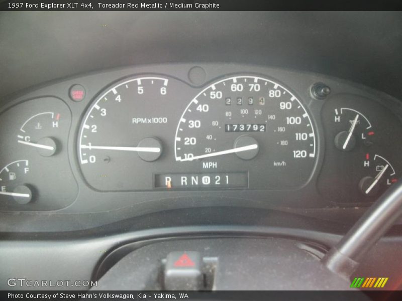  1997 Explorer XLT 4x4 XLT 4x4 Gauges