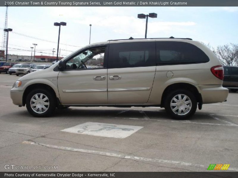 Linen Gold Metallic / Dark Khaki/Light Graystone 2006 Chrysler Town & Country Touring Signature Series