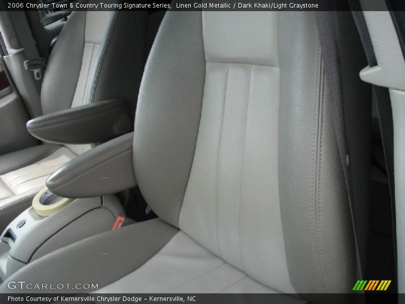 Linen Gold Metallic / Dark Khaki/Light Graystone 2006 Chrysler Town & Country Touring Signature Series