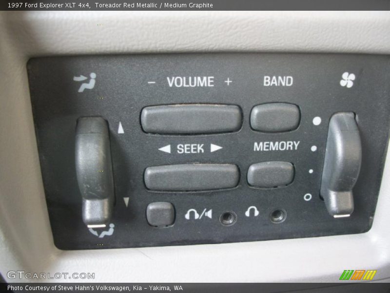Controls of 1997 Explorer XLT 4x4