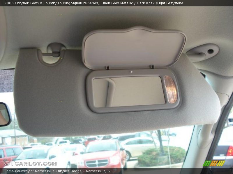 Linen Gold Metallic / Dark Khaki/Light Graystone 2006 Chrysler Town & Country Touring Signature Series