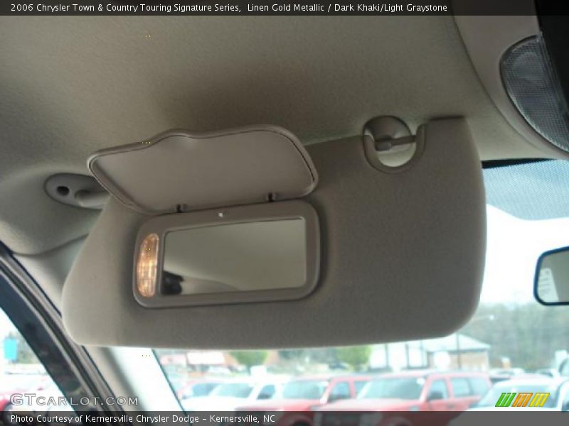 Linen Gold Metallic / Dark Khaki/Light Graystone 2006 Chrysler Town & Country Touring Signature Series