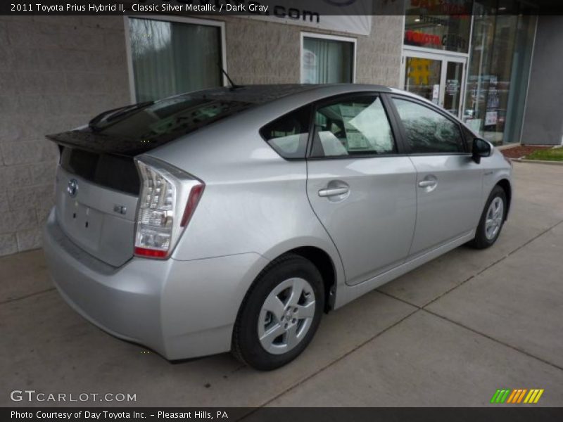 Classic Silver Metallic / Dark Gray 2011 Toyota Prius Hybrid II