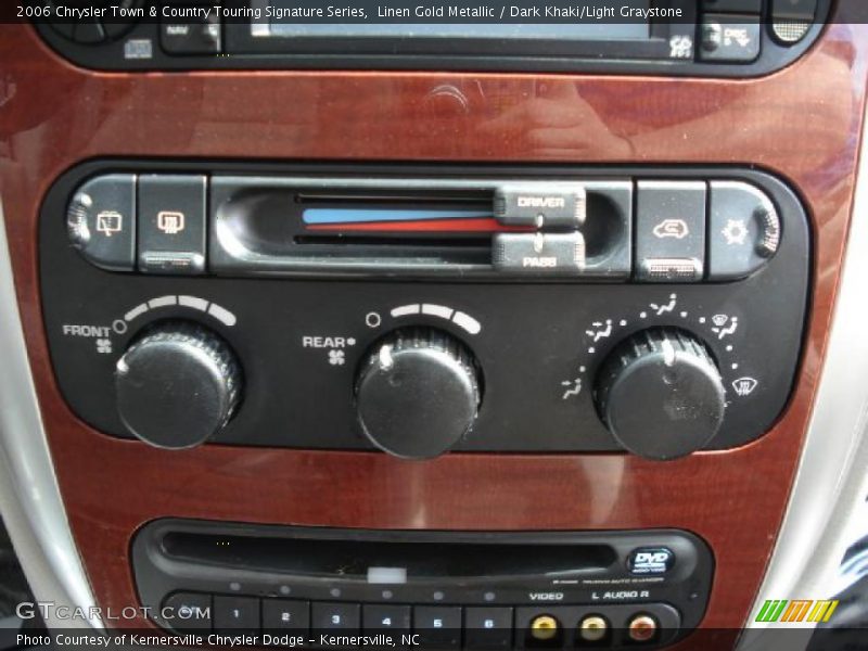 Linen Gold Metallic / Dark Khaki/Light Graystone 2006 Chrysler Town & Country Touring Signature Series