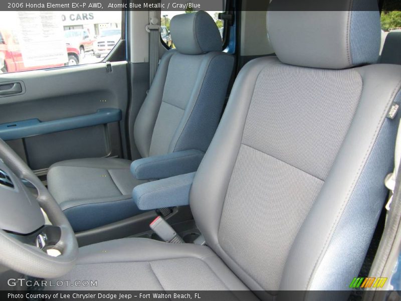 Atomic Blue Metallic / Gray/Blue 2006 Honda Element EX-P AWD