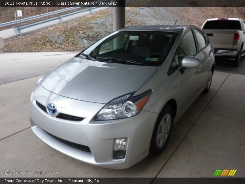 Classic Silver Metallic / Dark Gray 2011 Toyota Prius Hybrid II