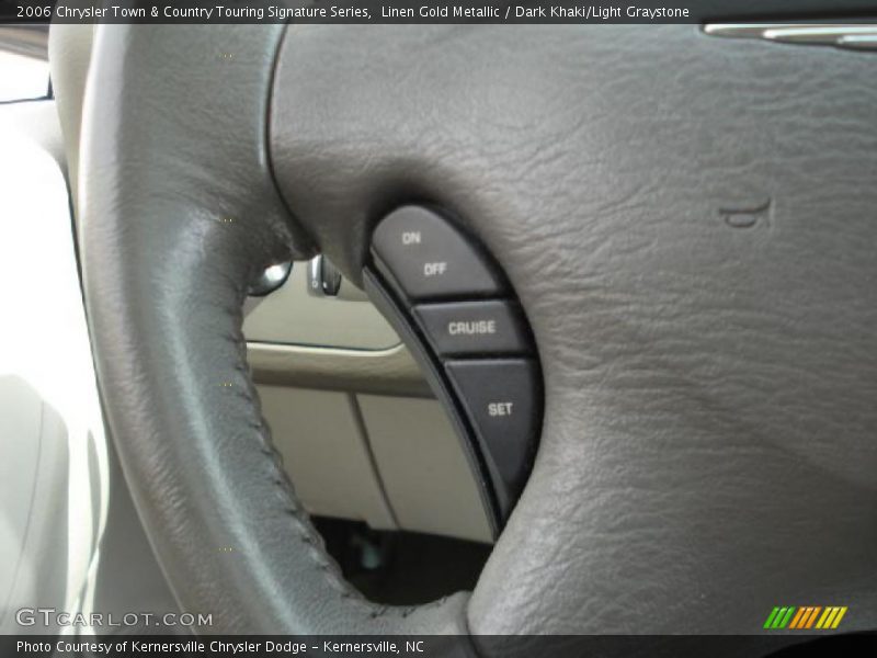 Linen Gold Metallic / Dark Khaki/Light Graystone 2006 Chrysler Town & Country Touring Signature Series