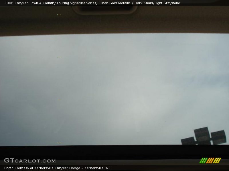 Linen Gold Metallic / Dark Khaki/Light Graystone 2006 Chrysler Town & Country Touring Signature Series