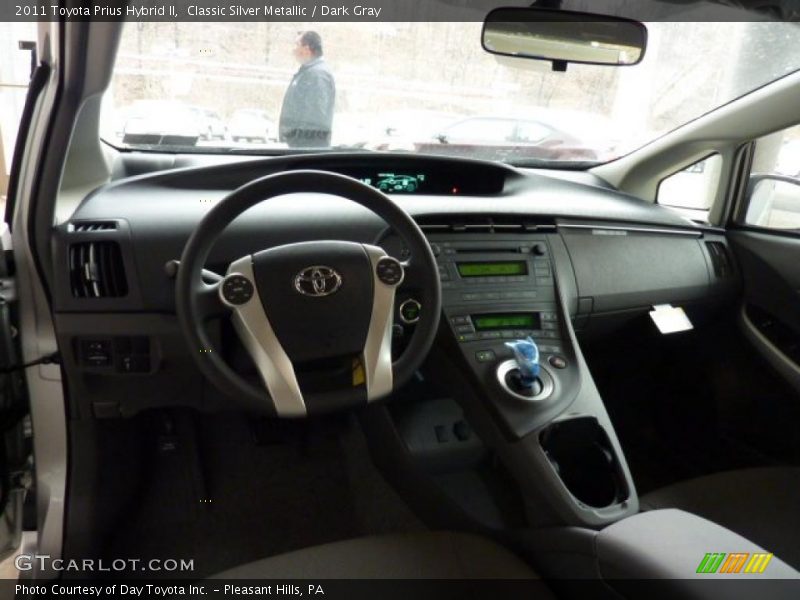 Classic Silver Metallic / Dark Gray 2011 Toyota Prius Hybrid II