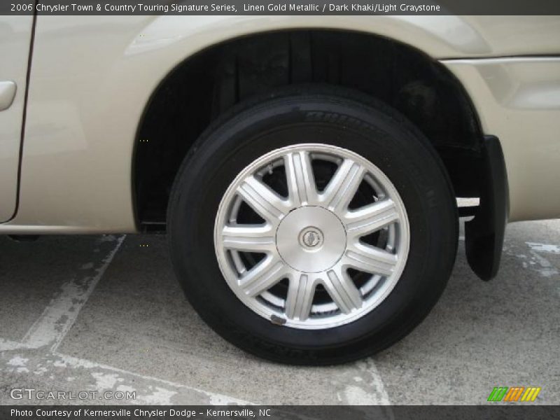 Linen Gold Metallic / Dark Khaki/Light Graystone 2006 Chrysler Town & Country Touring Signature Series
