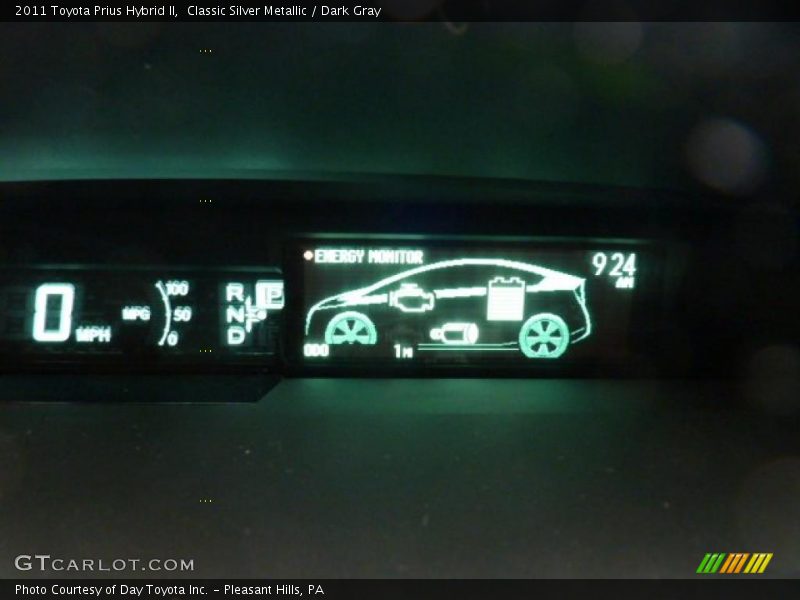 Classic Silver Metallic / Dark Gray 2011 Toyota Prius Hybrid II