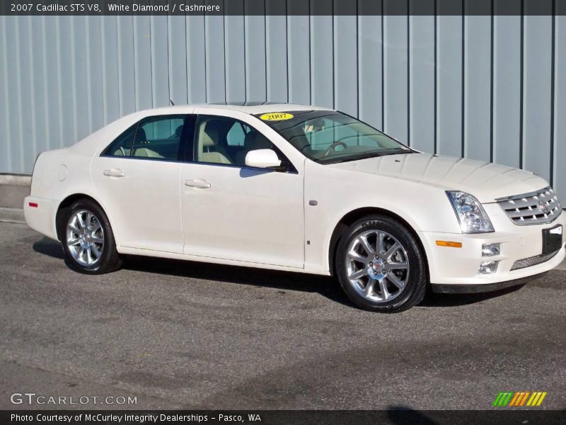 White Diamond / Cashmere 2007 Cadillac STS V8