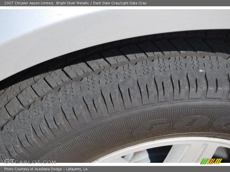 Bright Silver Metallic / Dark Slate Gray/Light Slate Gray 2007 Chrysler Aspen Limited