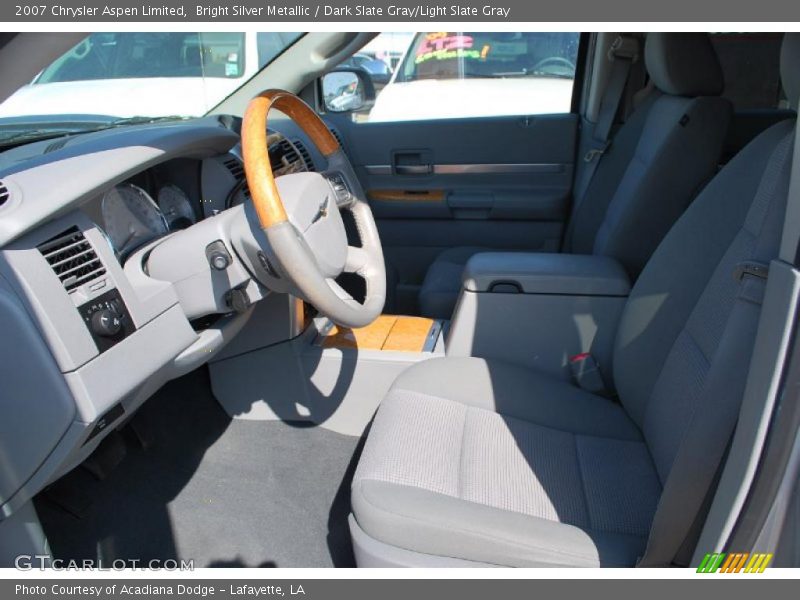  2007 Aspen Limited Dark Slate Gray/Light Slate Gray Interior