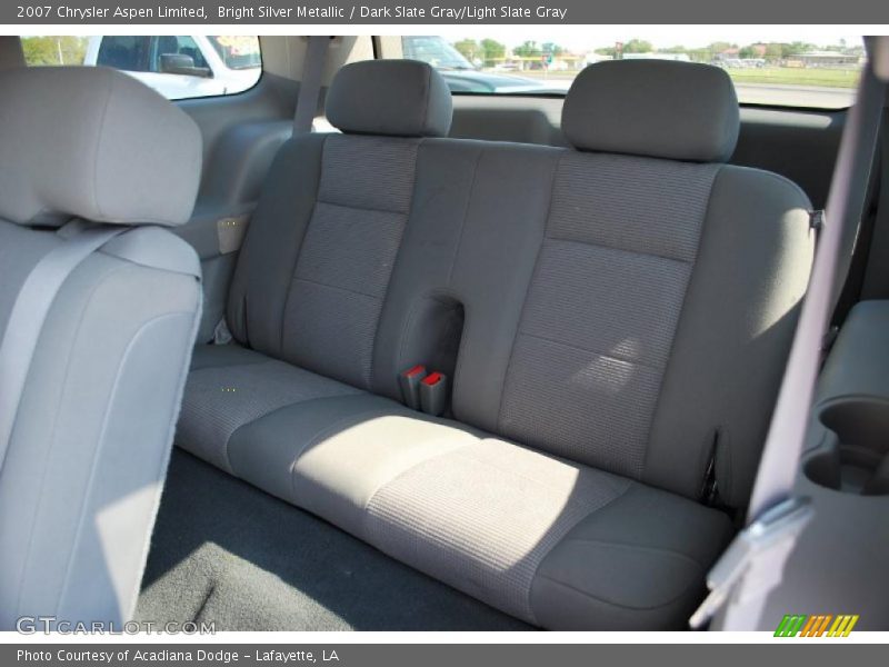 Bright Silver Metallic / Dark Slate Gray/Light Slate Gray 2007 Chrysler Aspen Limited